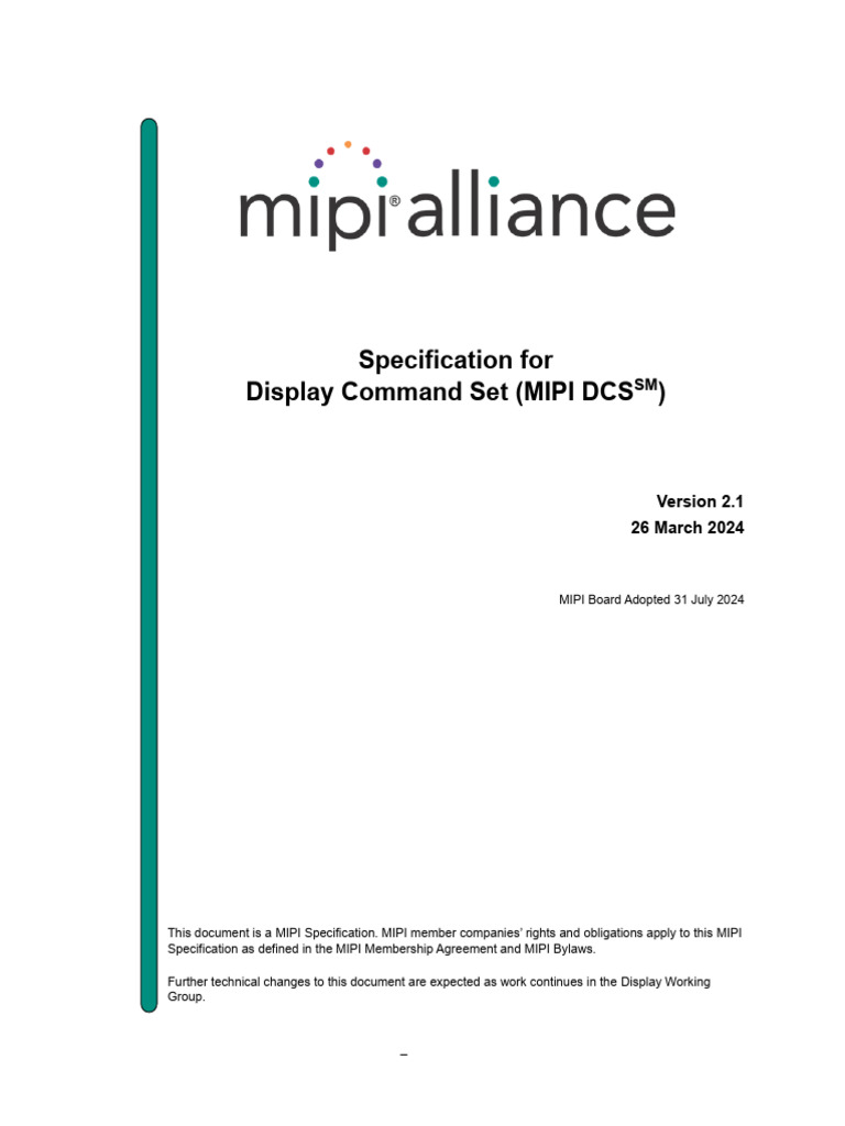 Mipi dcs specification v2 1 pdf