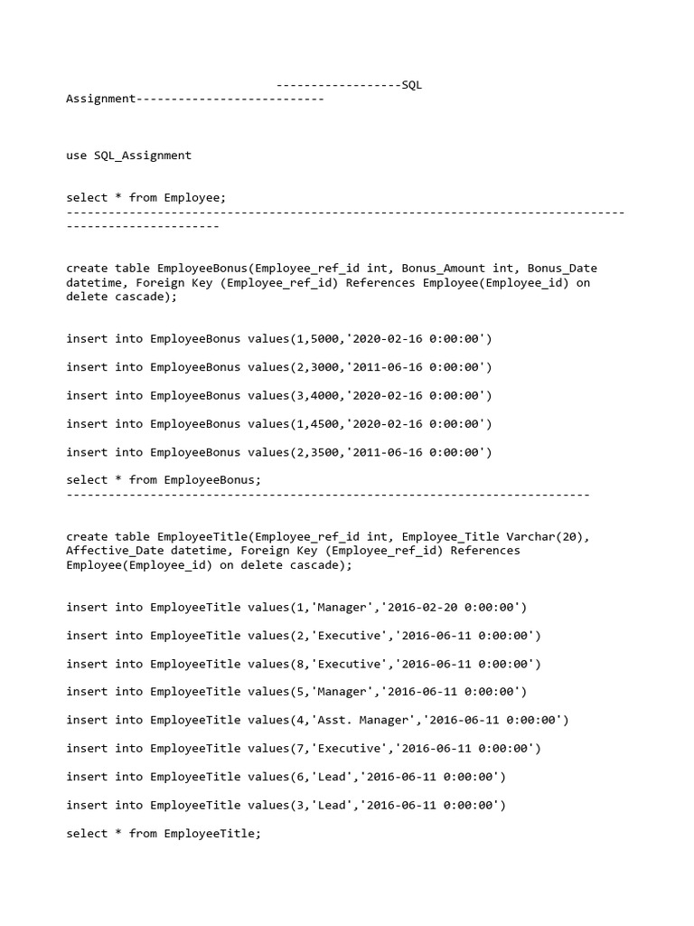 3 Assign | PDF