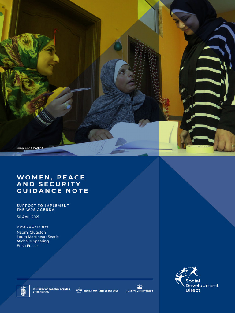 Guidance Note Women Peace Security April 2021 | PDF