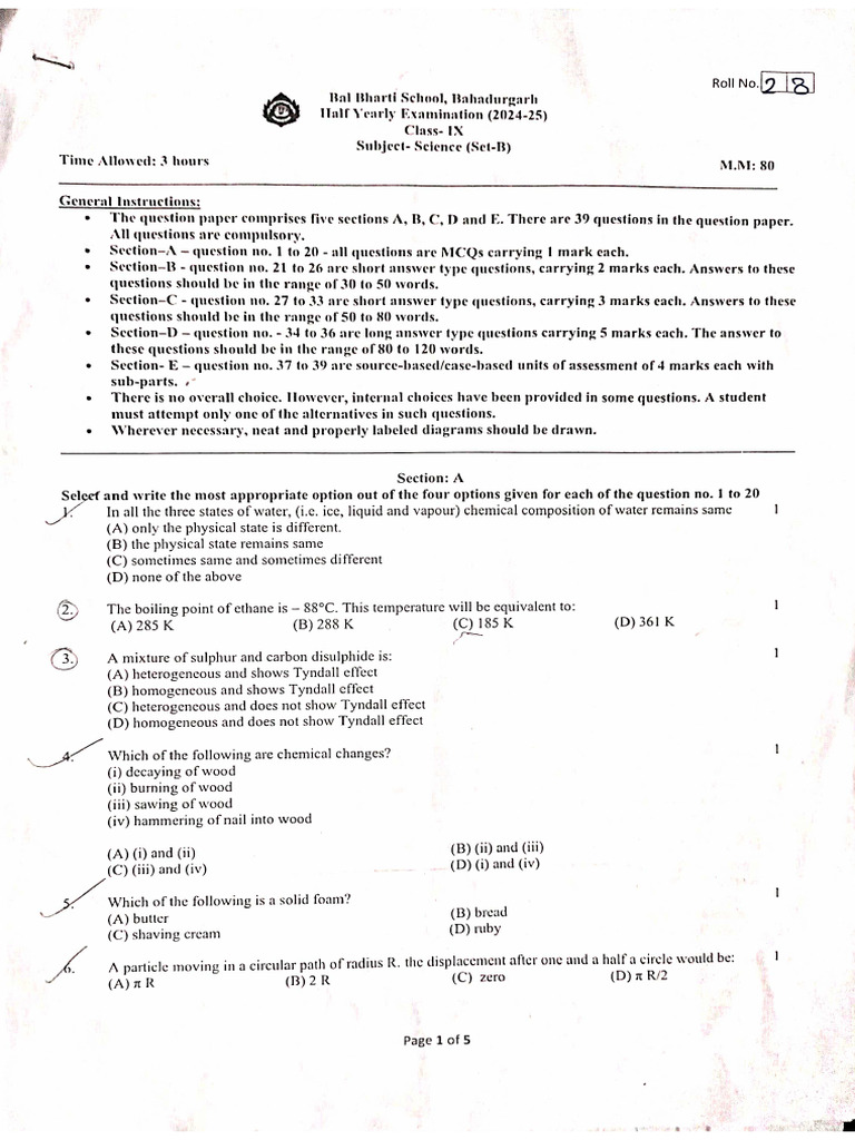 ARIHANT CLASS 9 SCIENCE PDF DOWNLOAD 2024 25 visual data 3