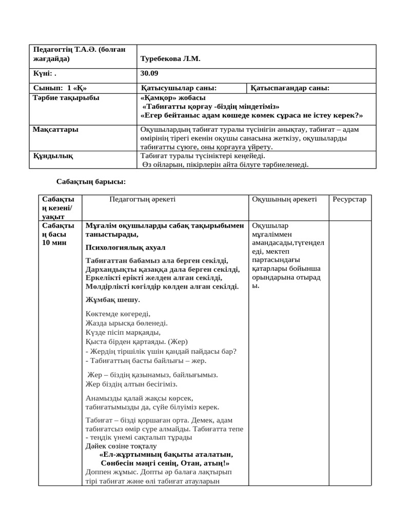 Бірінші сынып оқушысын ұрады (сағат)