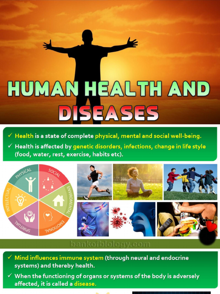 Important Topics Of Human Health And Disease