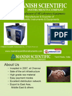 Manish Scientific Instruments Co Tamil Nadu India