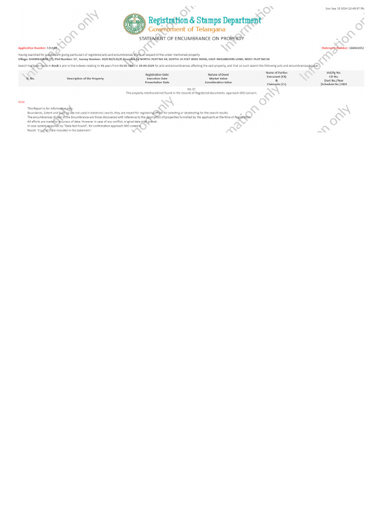 Plot No 57 Ec | PDF