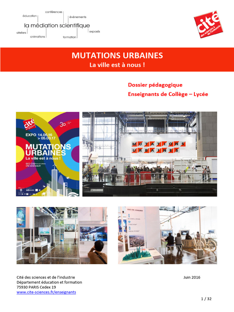 Dossier Pedagogique Expo | PDF
