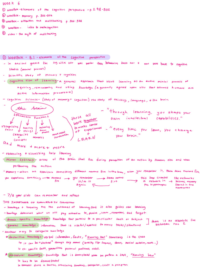 Ed Psych Notes | PDF