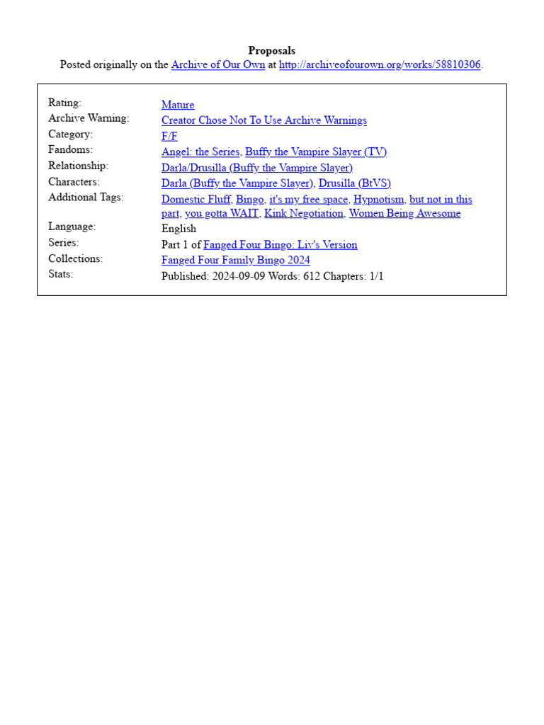 Proposals | PDF