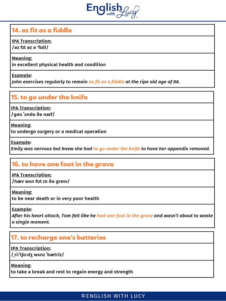 Lectii de Engl. 2 | PDF