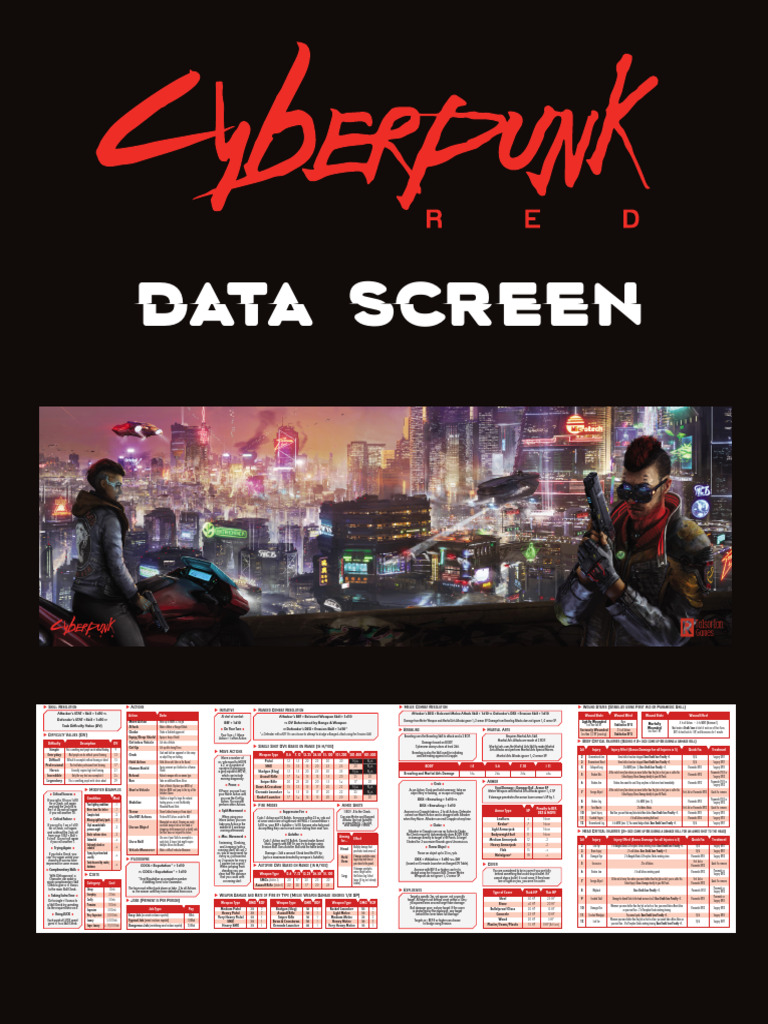 CPRed Data Screen Preview | PDF
