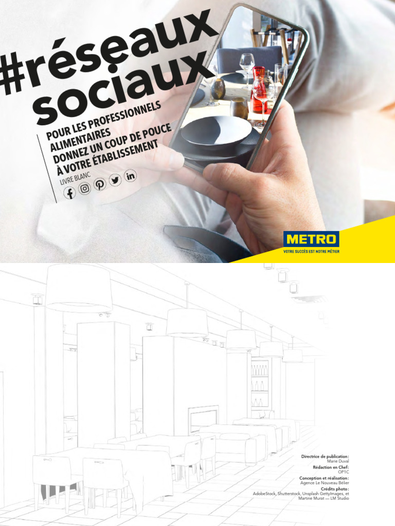 Guide Utiliser Reseaux Sociaux METRO | PDF
