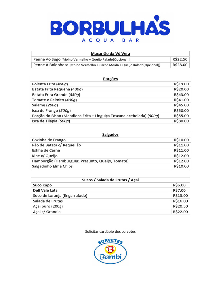 Borbulhas | PDF