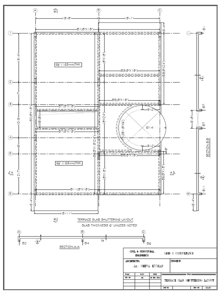 Terrace Floor Shuttering | PDF