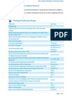 Keyboard Shortcuts For Internet Explorer