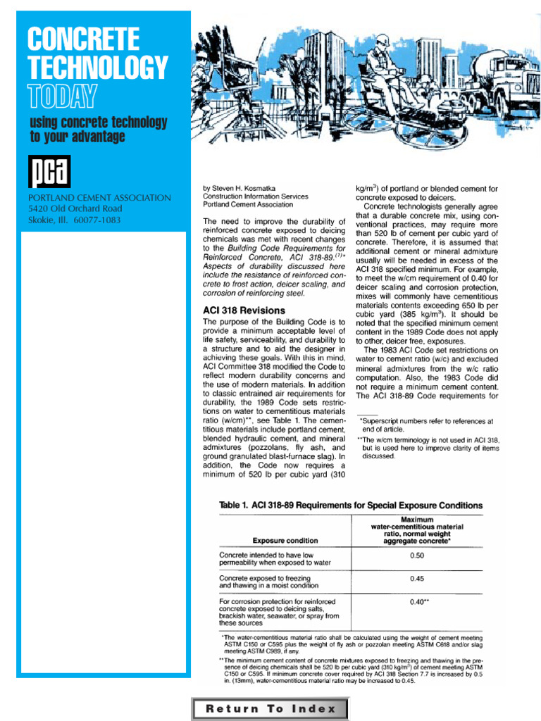 Aci 318-89 | PDF
