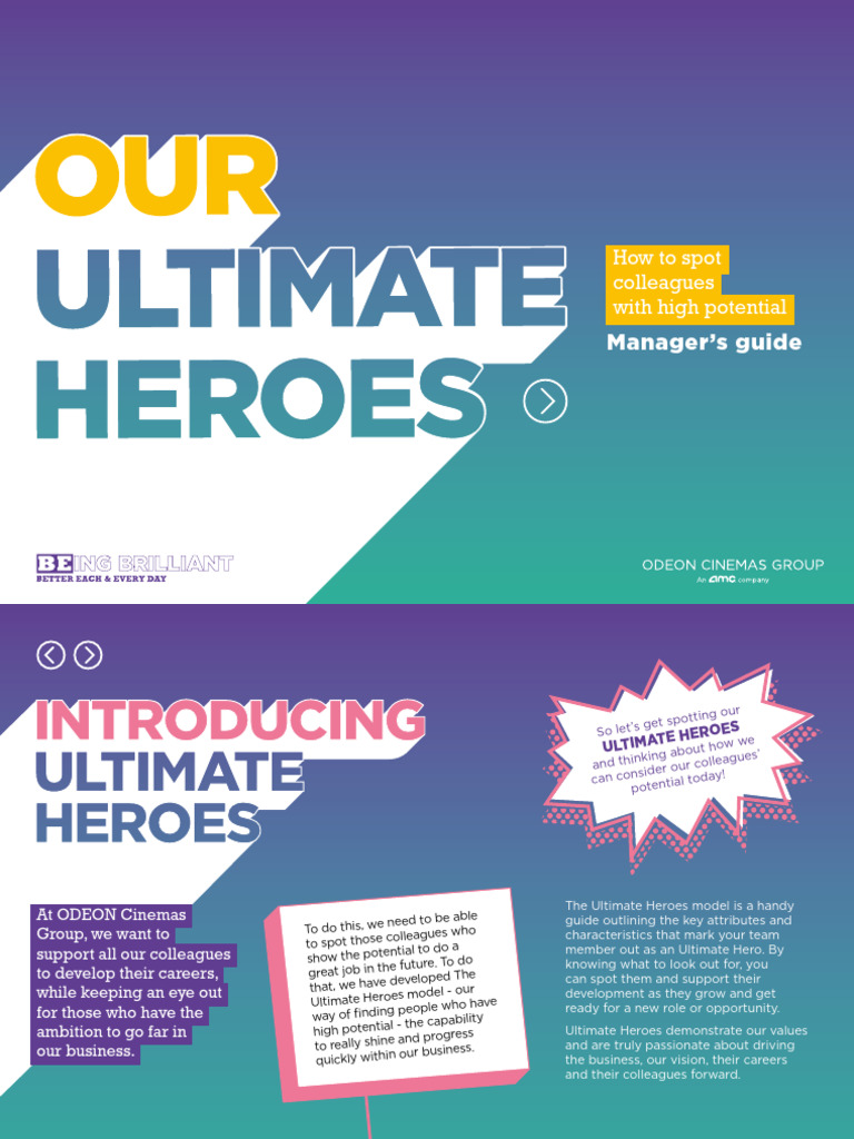Final Ultimate Hero Guide - ODEON Cinema | PDF