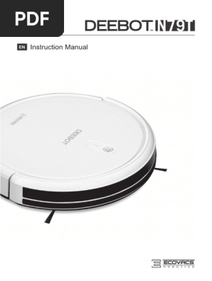 Deebot Robobac Ecovac Manual | PDF