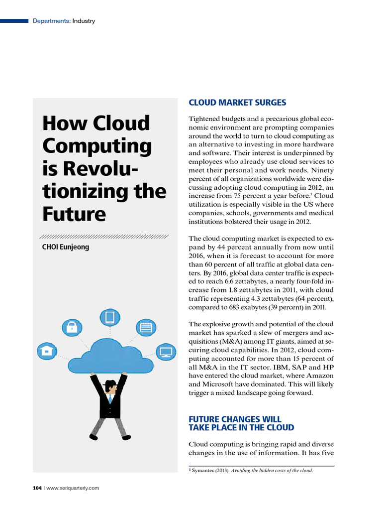 How Cloud Computing Is Revolutionizing The Future | PDF