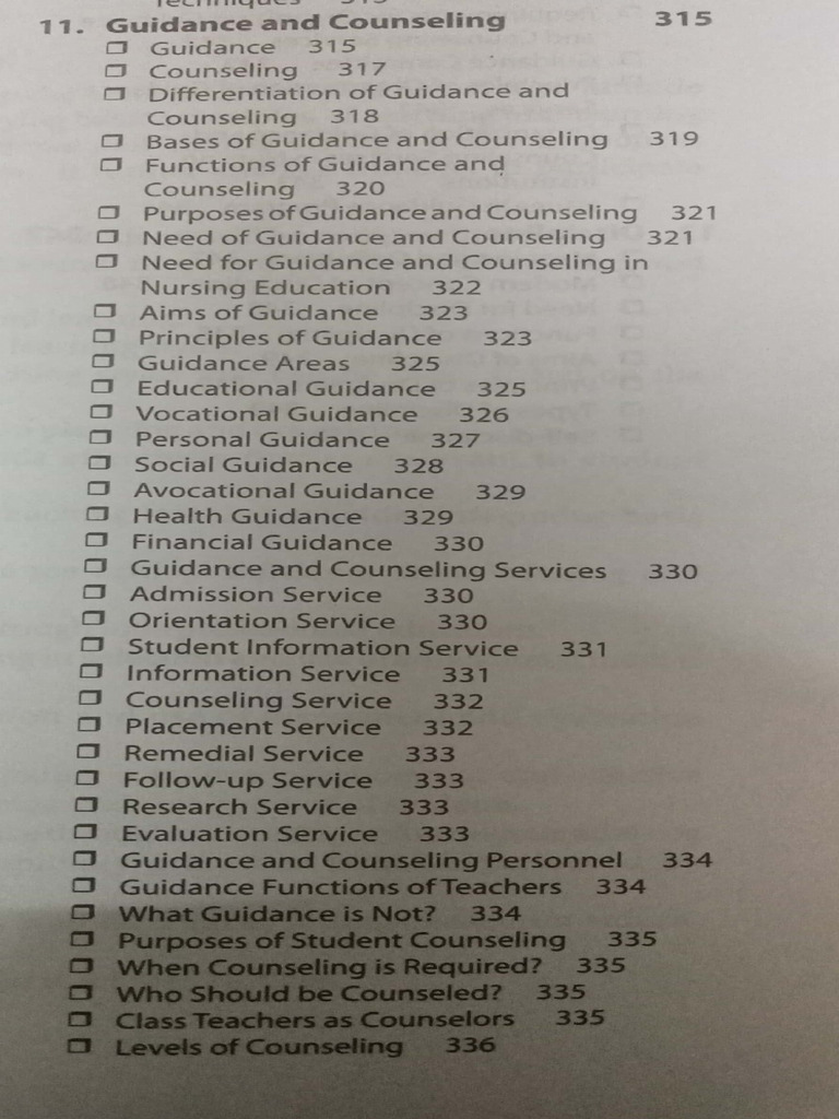 Syllabus Guidance and Counseling Unit | PDF
