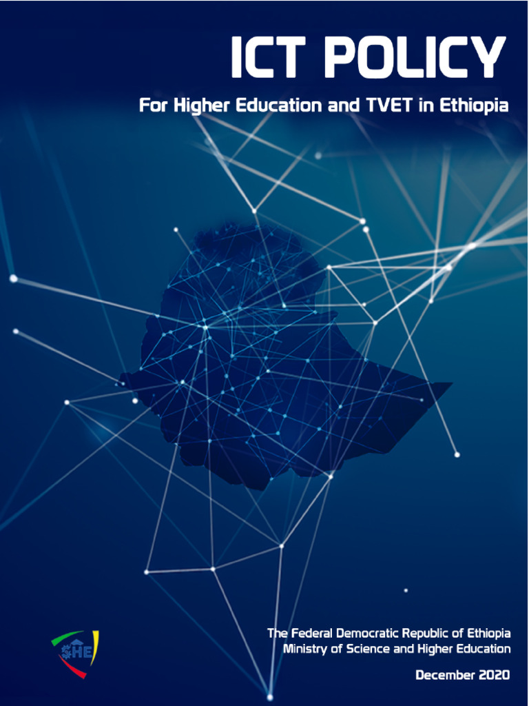 ICT Policy For HE and TVET in Ethiopia Final-1 PDF | PDF