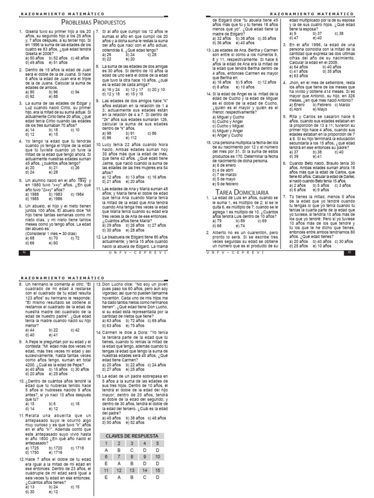 Edades | PDF