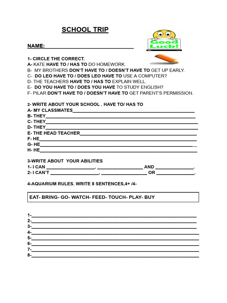 School Trip Kid 3 Pdf