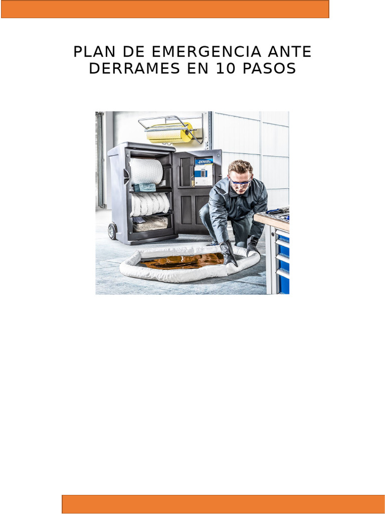 Plan de Emergencia para Derrames en 10 Pasos | PDF
