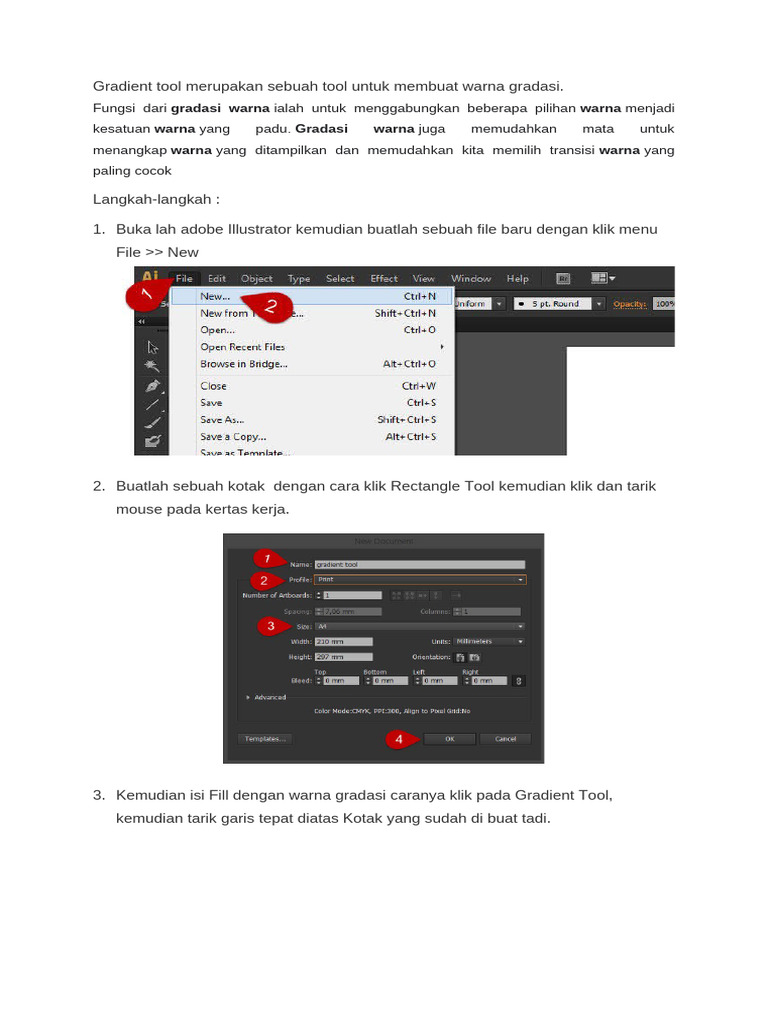 6. membuat gradient | PDF