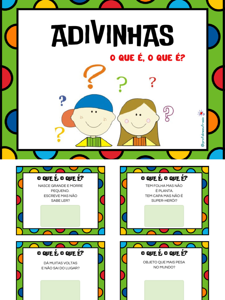 ADIVINHAS | PDF