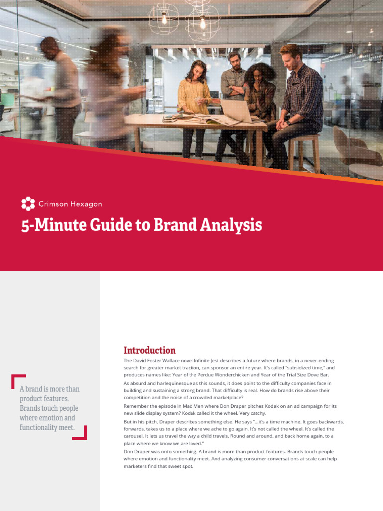 Brand Analysis 5 Minute Guide | PDF