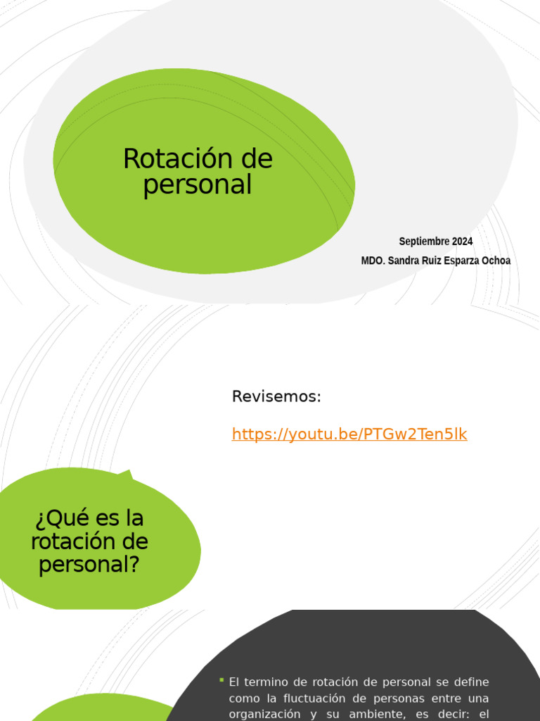 Rotación de Personal | PDF
