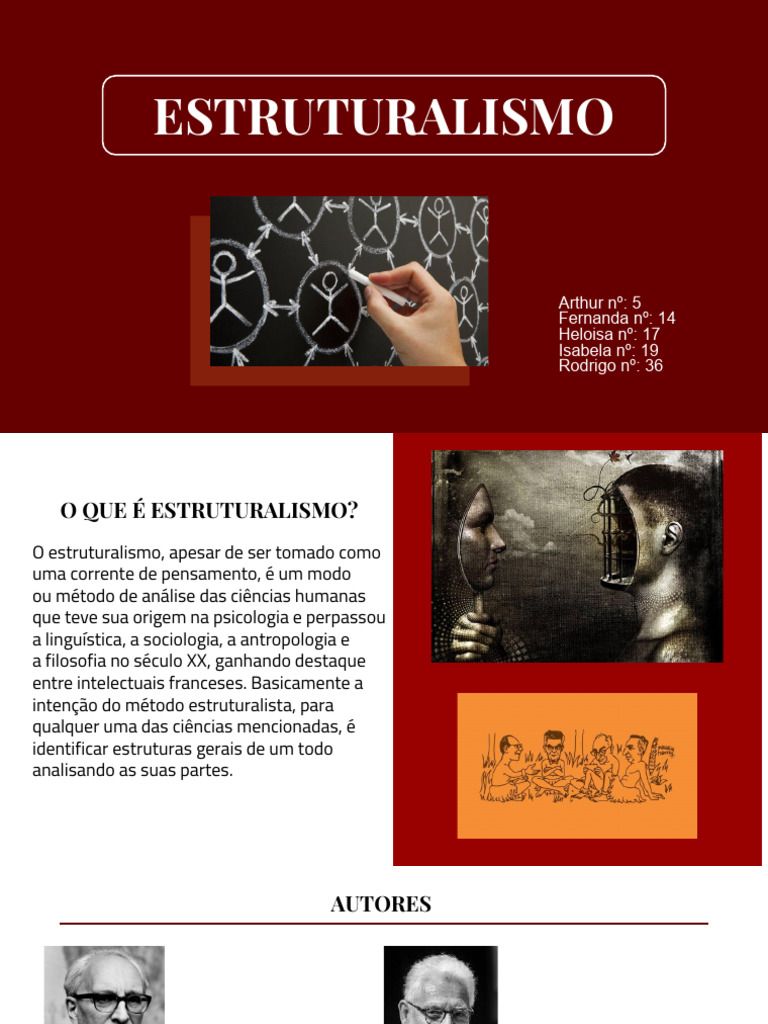 O que é Estruturalismo nas Ciências Humanas | PDF
