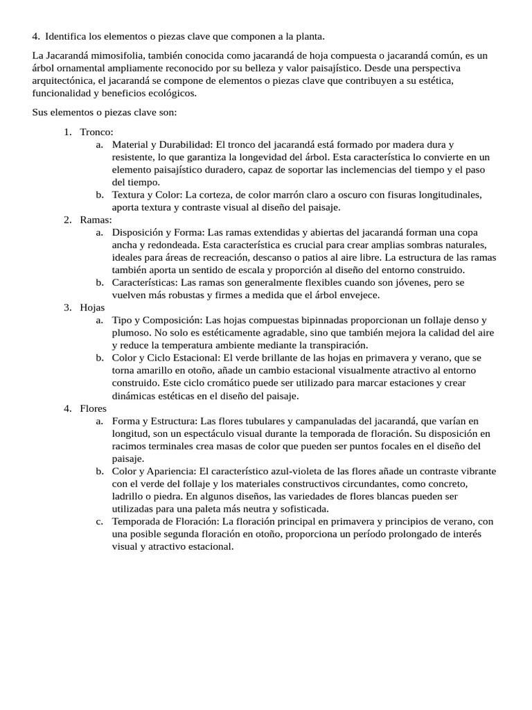 Jacaranda | PDF