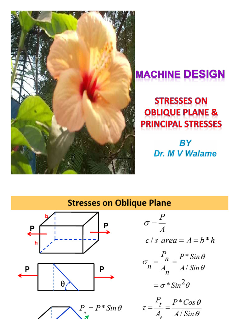 Principal Stresses and Planes | PDF