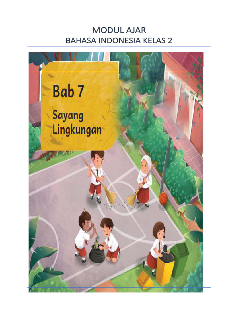 Modul Ajar Kelas 2 B Indonesia Bab 7 Sarah Pdf