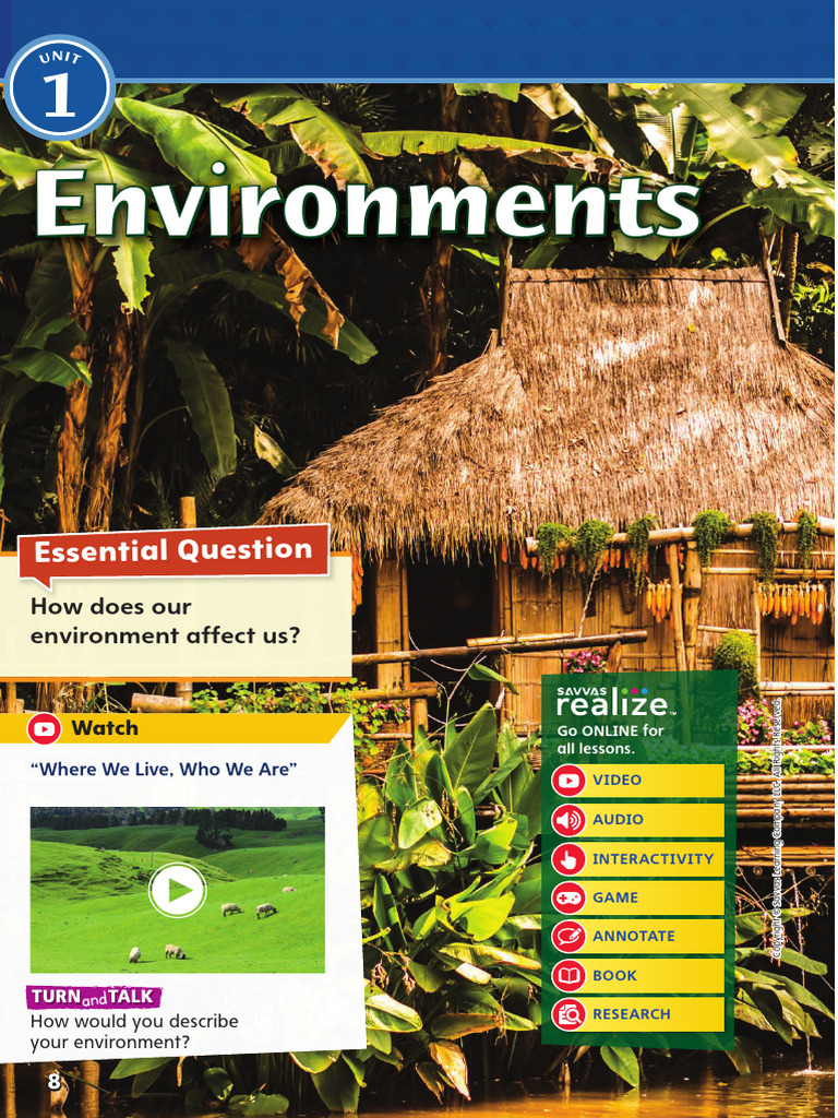 Environments: Essential Question | PDF