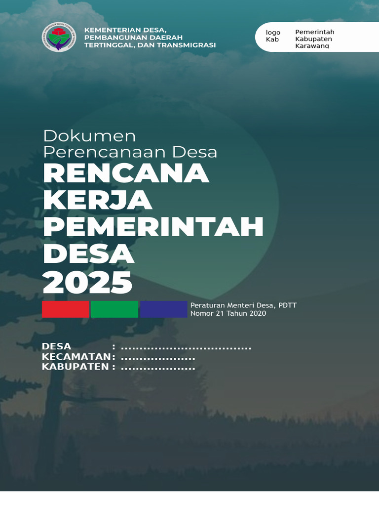 Dokumen RKP Desa Tahun 2024 | PDF