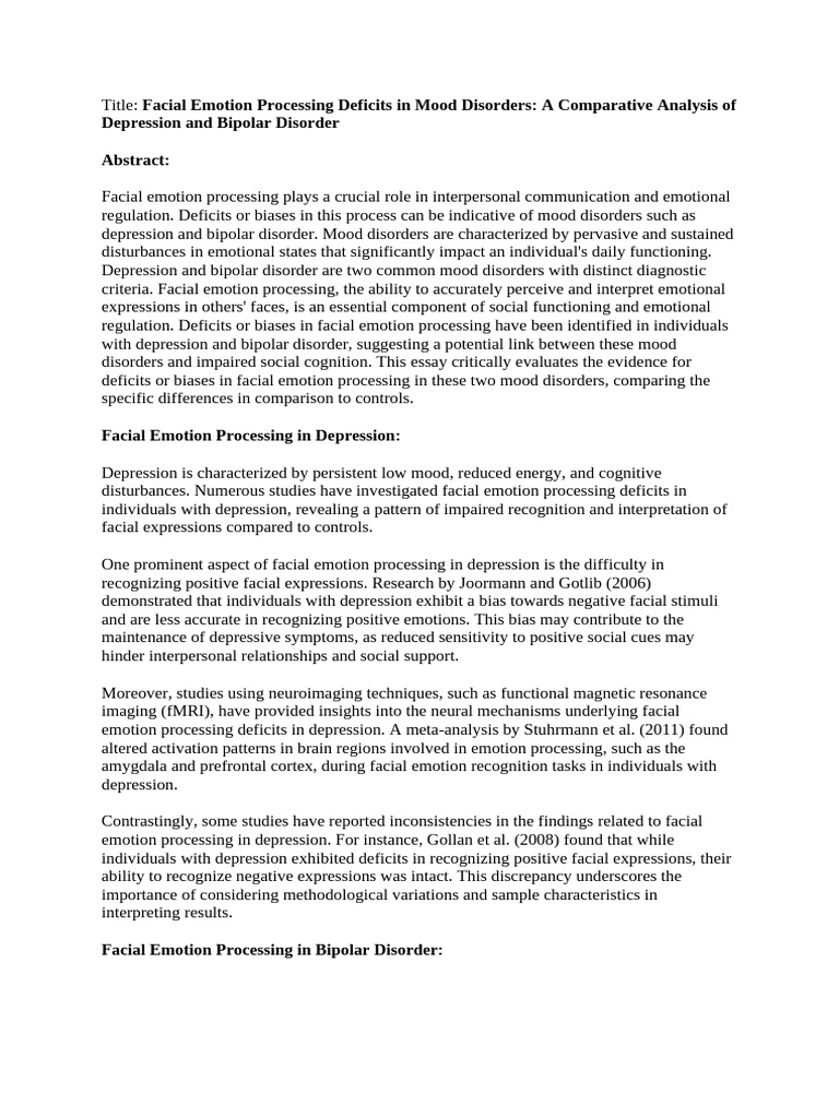 Face Perception | PDF