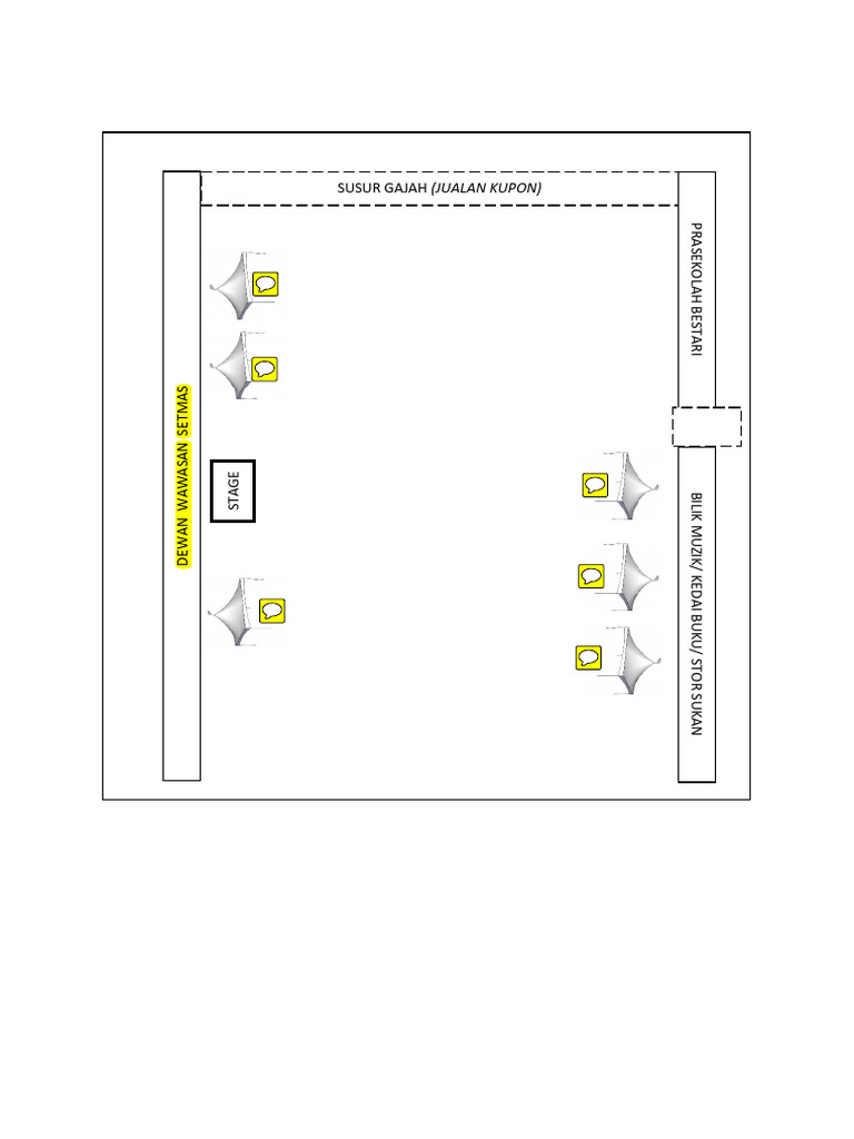 Layout Tapak Gerai Hari Muamalat | PDF