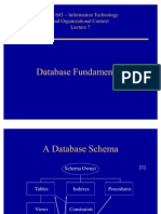 Database Fundamentals