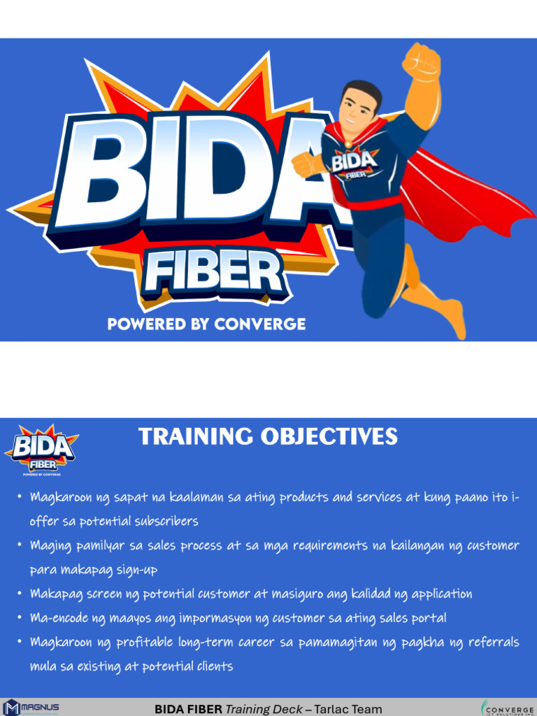 Bida Training | PDF