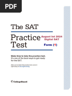 Digital SAT Maths Module 2 - Harder | PDF | Mathematics | Elementary ...