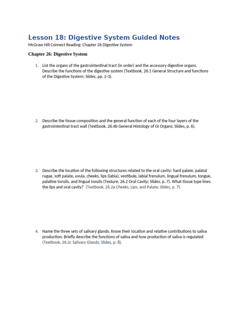 Lesson 18 Guided Notes | PDF