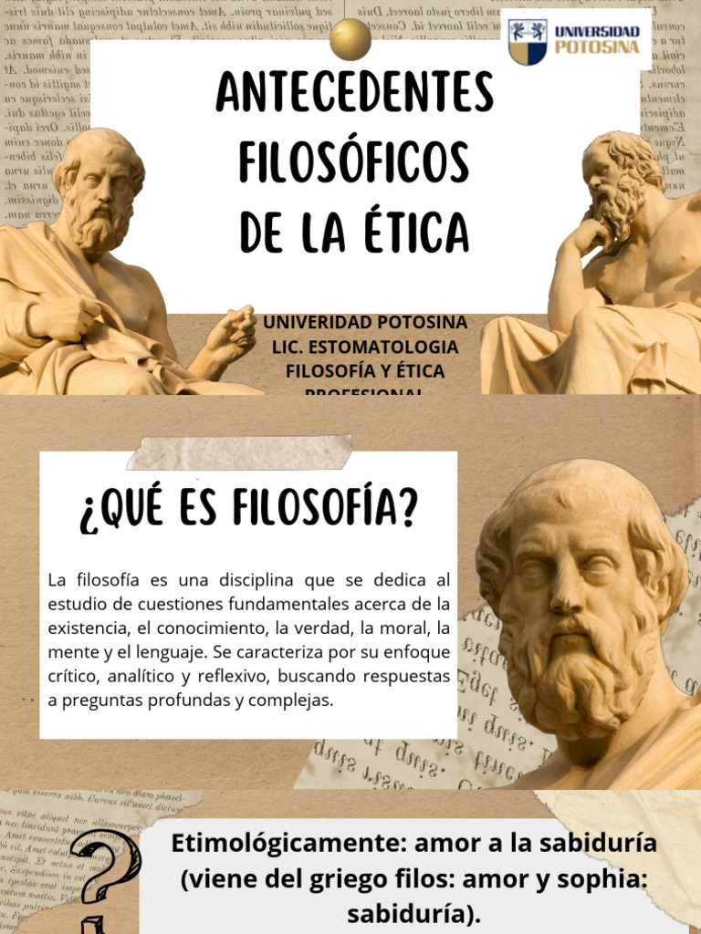 2 Antecedentes Filosoficos de La Etica 1 y 2 | PDF