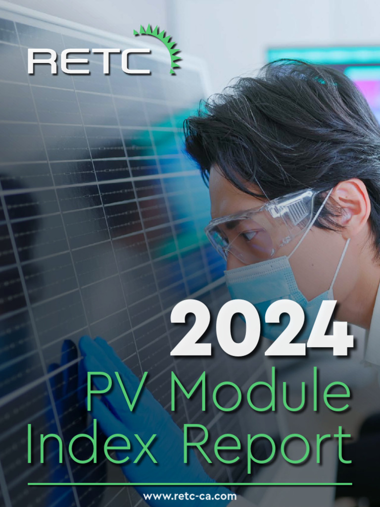 RETC PV Module Index Report 2024 | PDF | Photovoltaics | Strength Of ...
