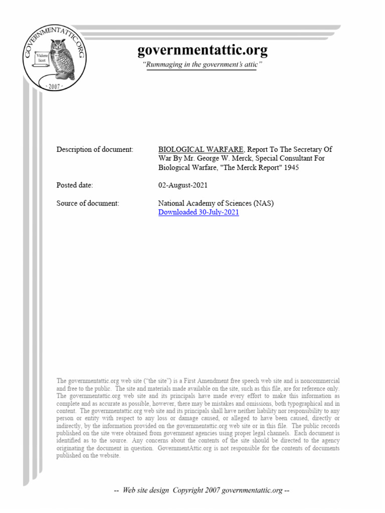 MerckReport 1945 | PDF