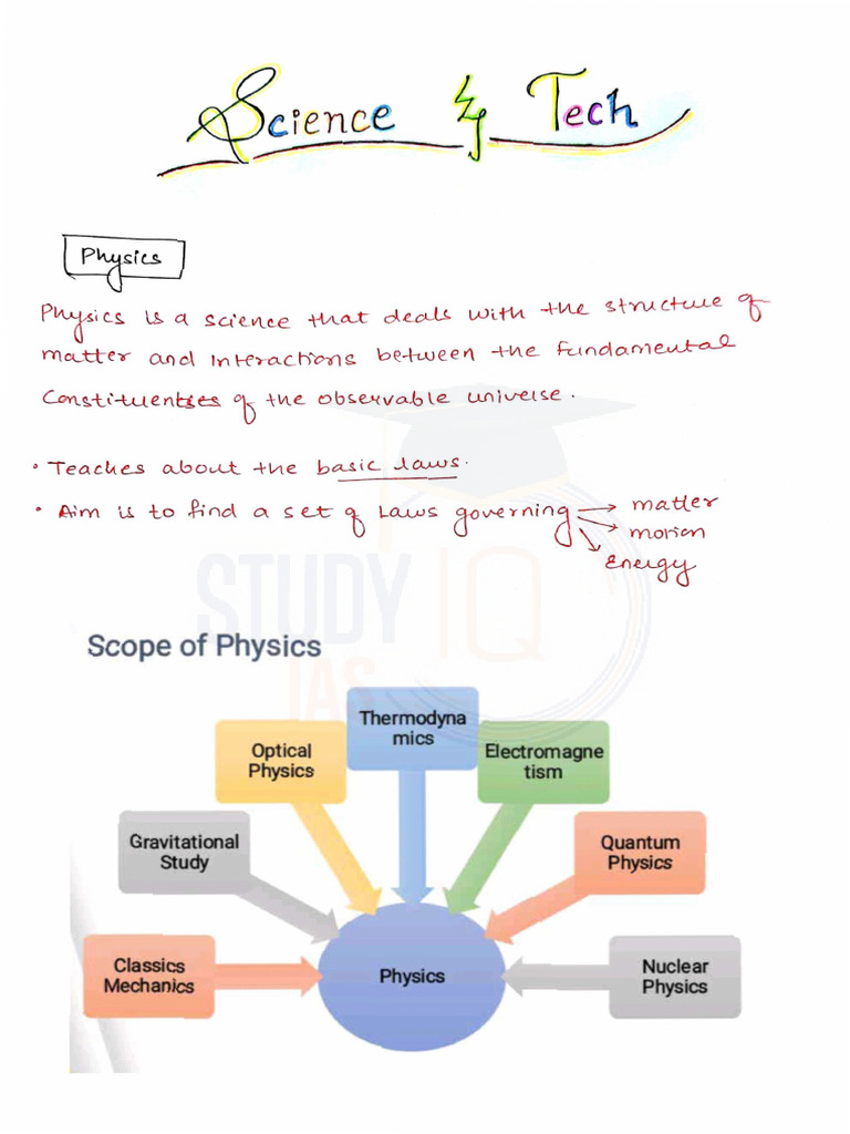 S&T Handwritten Notes | PDF