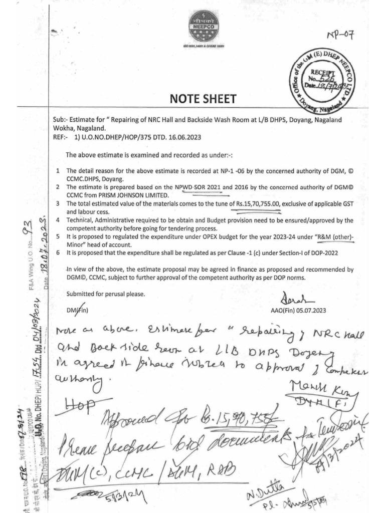 Note Sheet 1 | PDF
