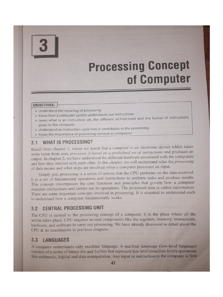 Computer CH 3,4 | PDF