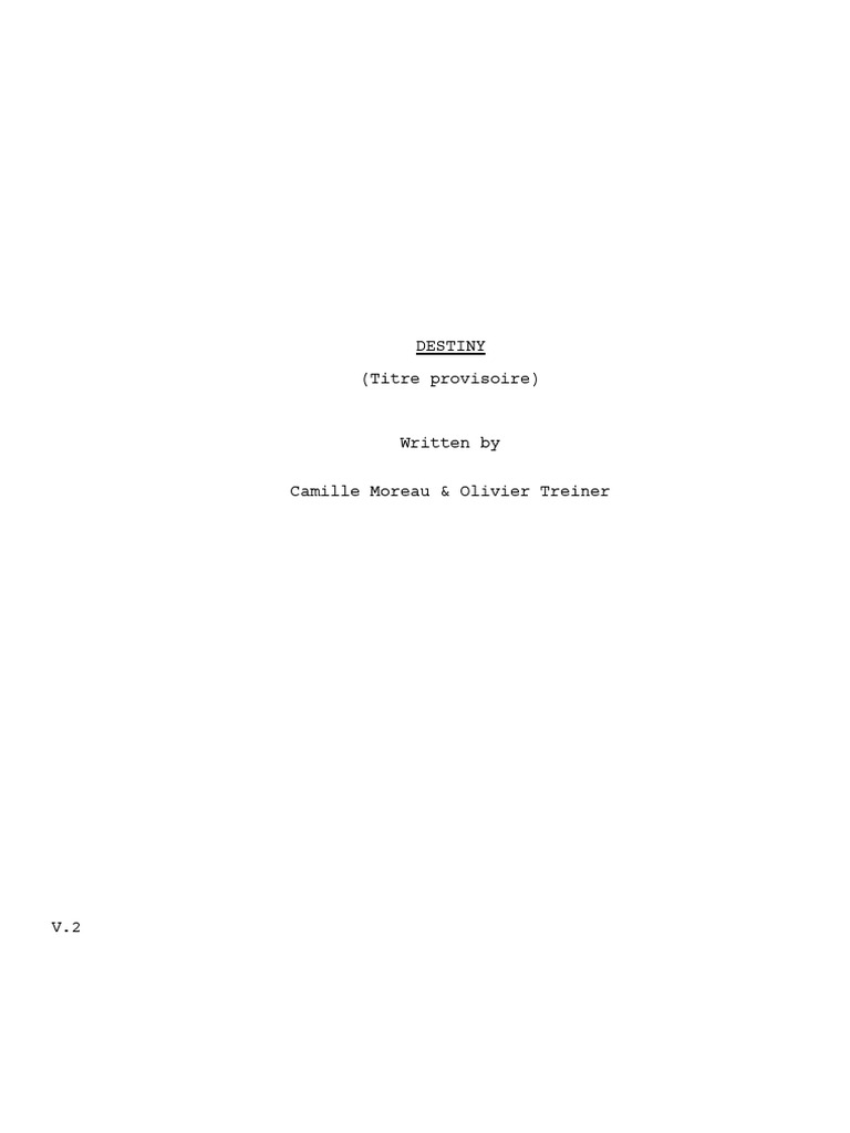 Julia - Scénario | PDF