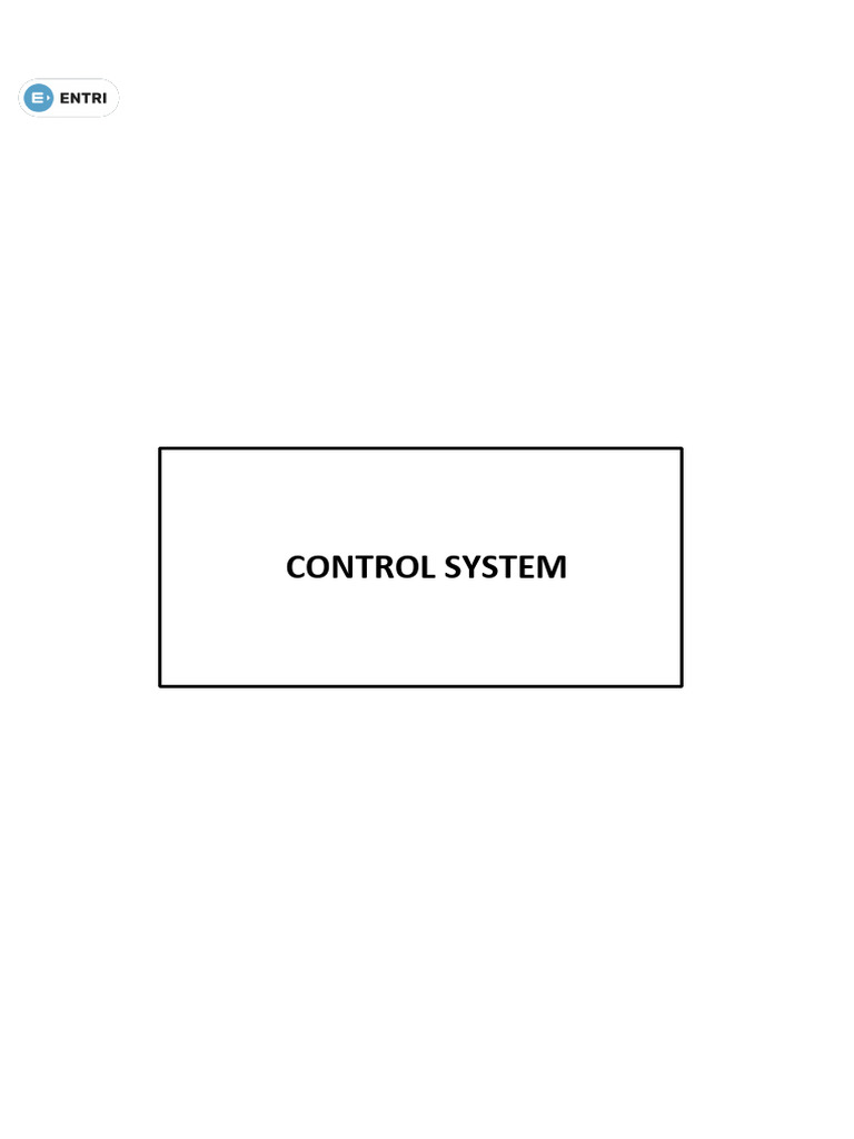 Control System Notes | PDF